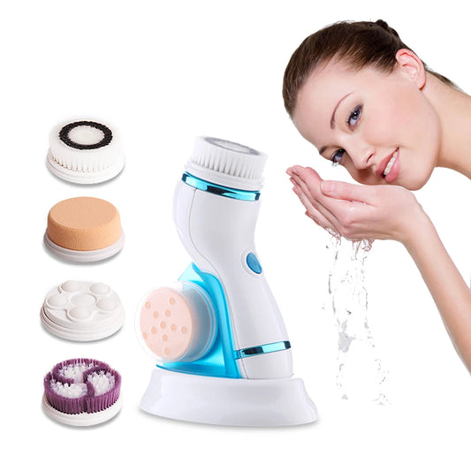 Holly Skin™ Facial  Cleansing Wash Brushes 4 in 1